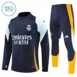 Real Madrid Sudadera De Entrenamiento Niño Cremallera Cuarto 24/25 Navy Real Madrid Sudadera De Entrenamiento Niño Cremallera Cuarto 24/25 Navy