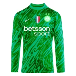 Camiseta Portero Inter Milan Hombre 24/25 Verde Manga Larga Camiseta Portero Inter Milan Hombre 24/25 Verde Manga Larga