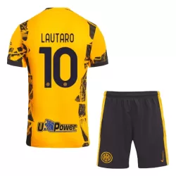 Conjunto Inter Milan Lautaro Martinez 10 Niño Tercera 24/25 Conjunto Inter Milan Lautaro Martinez 10 Niño Tercera 24/25