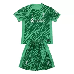 Conjunto Portero Liverpool Niño 24/25 Verde Conjunto Portero Liverpool Niño 24/25 Verde