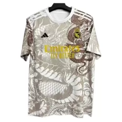Camiseta Real Madrid Dragon Hombre 24/25 Blanca - Especial Camiseta Real Madrid Dragon Hombre 24/25 Blanca - Especial