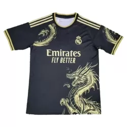Camiseta Real Madrid Dragon Hombre 24/25 Negra - Especial Camiseta Real Madrid Dragon Hombre 24/25 Negra - Especial