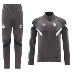 Real Madrid Conjunto De Chaqueta De Entrenamiento Hombre 24/25 Gris Real Madrid Conjunto De Chaqueta De Entrenamiento Hombre 24/25 Gris