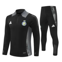 Al Nassr Sudadera De Entrenamiento Hombre Cremallera Cuarto 24/25 Negra Al Nassr Sudadera De Entrenamiento Hombre Cremallera Cuarto 24/25 Negra