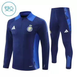 Al Nassr Sudadera De Entrenamiento Niño Cremallera Cuarto 24/25 Azul Al Nassr Sudadera De Entrenamiento Niño Cremallera Cuarto 24/25 Azul