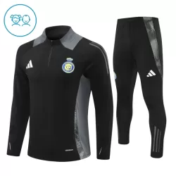 Al Nassr Sudadera De Entrenamiento Niño Cremallera Cuarto 24/25 Negra Al Nassr Sudadera De Entrenamiento Niño Cremallera Cuarto 24/25 Negra