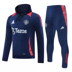 Manchester United Hoodie Sudadera De Entrenamiento Hombre 24/25 Navy Manchester United Hoodie Sudadera De Entrenamiento Hombre 24/25 Navy