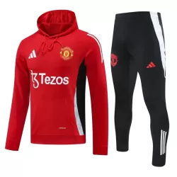 Manchester United Hoodie Sudadera De Entrenamiento Hombre 24/25 Roja Manchester United Hoodie Sudadera De Entrenamiento Hombre 24/25 Roja