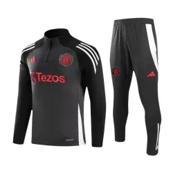 Manchester United Sudadera De Entrenamiento Hombre Cremallera Cuarto 24/25 Gris Manchester United Sudadera De Entrenamiento Hombre Cremallera Cuarto 24/25 Gris