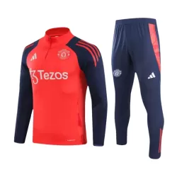 Manchester United Sudadera De Entrenamiento Hombre Cremallera Cuarto 24/25 Roja Manchester United Sudadera De Entrenamiento Hombre Cremallera Cuarto 24/25 Roja