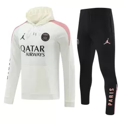 Paris Saint-Germain Hoodie Sudadera De Entrenamiento Hombre 24/25 Blanca Paris Saint-Germain Hoodie Sudadera De Entrenamiento Hombre 24/25 Blanca
