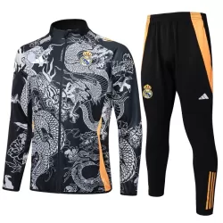 Real Madrid Dragon Conjunto De Chaqueta De Entrenamiento Hombre 24/25 Negra Real Madrid Dragon Conjunto De Chaqueta De Entrenamiento Hombre 24/25 Negra