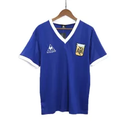 Camiseta Argentina Hombre Segunda Retro 1986 Camiseta Argentina Hombre Segunda Retro 1986