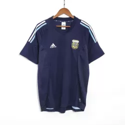 Camiseta Argentina Hombre Segunda Retro 2002 Camiseta Argentina Hombre Segunda Retro 2002