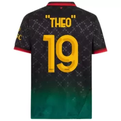 Camiseta AC Milan Theo Hernandez 19 Cuarta Hombre 24/25 Camiseta AC Milan Theo Hernandez 19 Cuarta Hombre 24/25