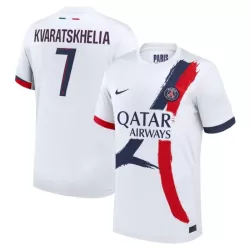 Camiseta Paris Saint-Germain Kvaratskhelia 7 Hombre Segunda 24/25 Camiseta Paris Saint-Germain Kvaratskhelia 7 Hombre Segunda 24/25