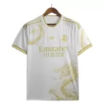Camiseta Real Madrid Dragon Hombre 24/25 Blanca - Especial
