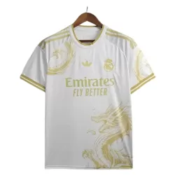 Camiseta Real Madrid Dragon Hombre 24/25 Blanca - Especial Camiseta Real Madrid Dragon Hombre 24/25 Blanca - Especial