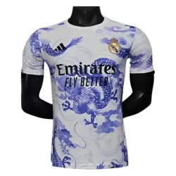 Camiseta Real Madrid Dragon Hombre 24/25 Blanca - Especial Camiseta Real Madrid Dragon Hombre 24/25 Blanca - Especial
