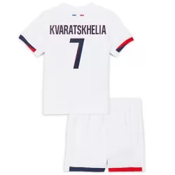 Conjunto Paris Saint-Germain Kvaratskhelia 7 Niño Segunda 24/25 Conjunto Paris Saint-Germain Kvaratskhelia 7 Niño Segunda 24/25