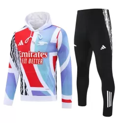 Arsenal Hoodie Sudadera De Entrenamiento Hombre 24/25 Blanca Arsenal Hoodie Sudadera De Entrenamiento Hombre 24/25 Blanca