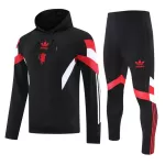 Manchester United Hoodie Sudadera De Entrenamiento Hombre 24/25 Negra