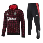 Manchester United Hoodie Sudadera De Entrenamiento Hombre 24/25 Roja