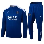 Paris Saint-Germain Sudadera De Entrenamiento Hombre Cremallera Cuarto 24/25 Azul
