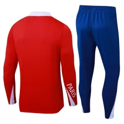 Paris Saint-Germain Sudadera De Entrenamiento Hombre Cremallera Cuarto 24/25 Roja