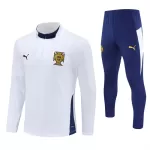 Portugal Sudadera De Entrenamiento Hombre Cremallera Cuarto 24/25 Blanca