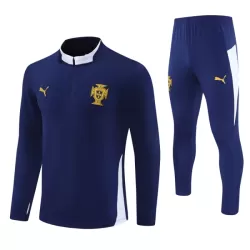Portugal Sudadera De Entrenamiento Hombre Cremallera Cuarto 24/25 Navy