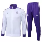 Real Madrid Conjunto De Chaqueta De Entrenamiento Hombre 24/25 Blanca