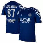 Camiseta Paris Saint-Germain Joao Neves 87 Cuarta Hombre 24/25