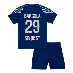 Conjunto Paris Saint-Germain Bradley Barcola 29 Cuarta Niño 24/25 Conjunto Paris Saint-Germain Bradley Barcola 29 Cuarta Niño 24/25