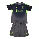 Conjunto Portero Liverpool Niño 25/26 Negra
