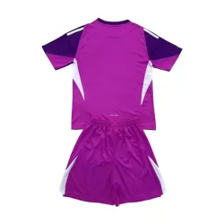 Conjunto Portero Real Madrid Niño 25/26 Púrpura