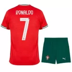 Conjunto Portugal Ronaldo 7 Niño Primera 2025