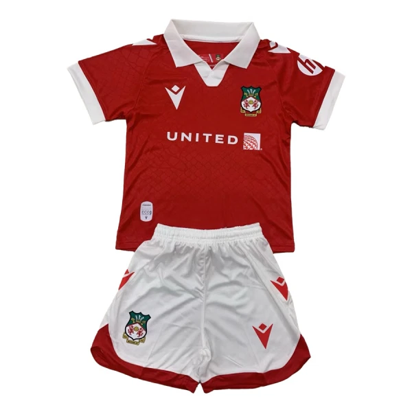 Conjunto Wrexham Niño Primera 24/25 Conjunto Wrexham Niño Primera 24/25