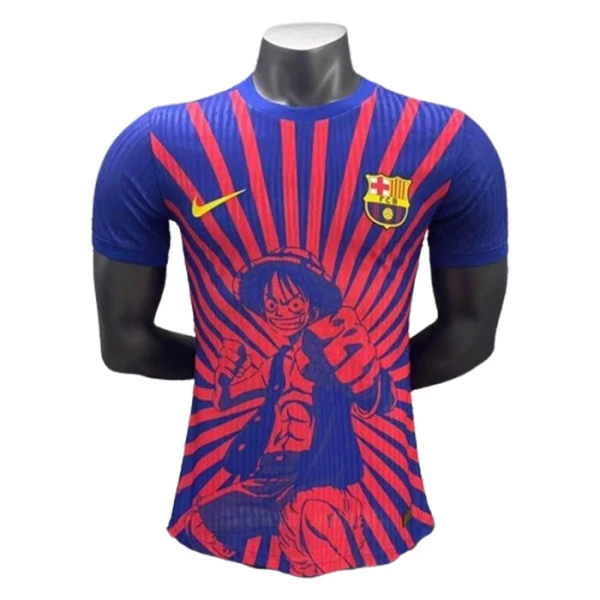 Camiseta FC Barcelona x Luffy Hombre 24/25 - Especial Camiseta FC Barcelona x Luffy Hombre 24/25 - Especial