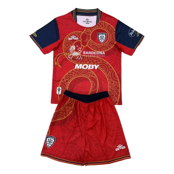 Conjunto Cagliari Calcio Niño 24/25 - Especial Conjunto Cagliari Calcio Niño 24/25 - Especial