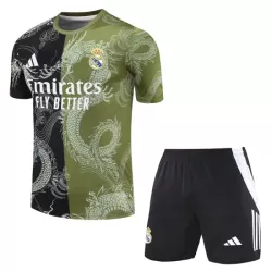 Conjunto Real Madrid Dragon Niño 24/25 Verde Conjunto Real Madrid Dragon Niño 24/25 Verde