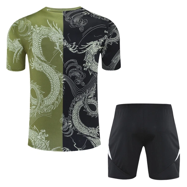 Conjunto Real Madrid Dragon Niño 24/25 Verde