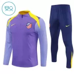 Atlético Madrid Sudadera De Entrenamiento Niño Cremallera Cuarto 25/26 Púrpura