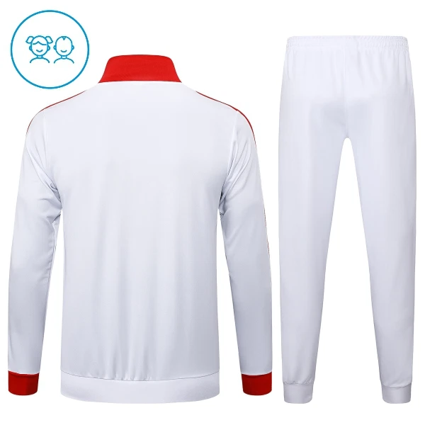 FC Bayern de Múnich Conjunto De Chaqueta De Entrenamiento Niño 24/25 Blanca