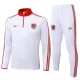 FC Bayern de Múnich Sudadera De Entrenamiento Hombre Cremallera Cuarto 24/25 Blanca FC Bayern de Múnich Sudadera De Entrenamiento Hombre Cremallera Cuarto 24/25 Blanca