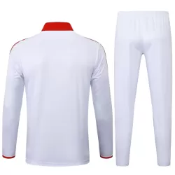 FC Bayern de Múnich Sudadera De Entrenamiento Hombre Cremallera Cuarto 24/25 Blanca