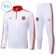 FC Bayern de Múnich Sudadera De Entrenamiento Niño Cremallera Cuarto 24/25 Blanca