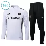 Inter Miami CF Sudadera De Entrenamiento Niño Cremallera Cuarto 25/26 Blanca