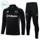 Inter Miami CF Sudadera De Entrenamiento Niño Cremallera Cuarto 25/26 Negra