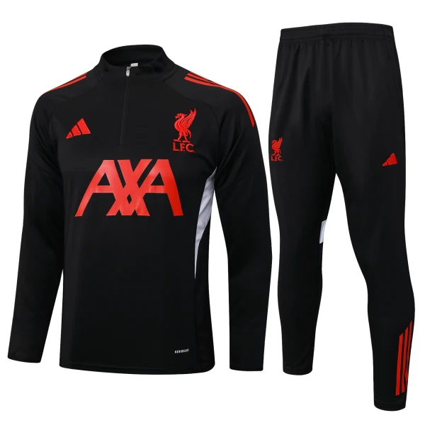 Liverpool Sudadera De Entrenamiento Hombre Cremallera Cuarto 24/25 Negra Liverpool Sudadera De Entrenamiento Hombre Cremallera Cuarto 24/25 Negra